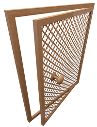 Лючки перфорированные металлические